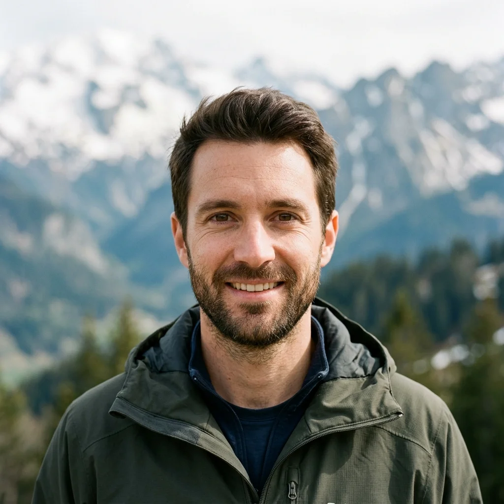Portrait de Kévin Escande, guide de montagne et chroniqueur voyage